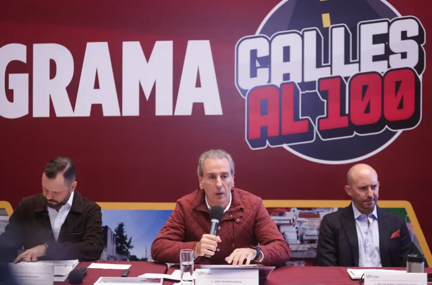 Puebla va por 4 mil 551 calles renovadas con #CallesAl100