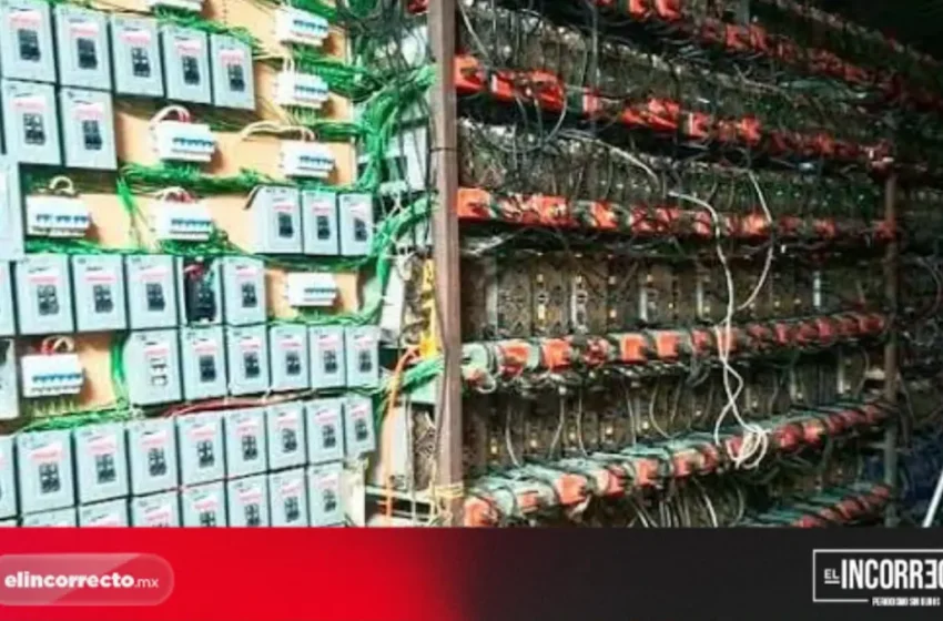 Robo de energía el delito tras granja de criptomonedas en Tlaola