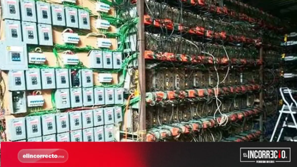 Robo de energía el delito tras granja de criptomonedas en Tlaola