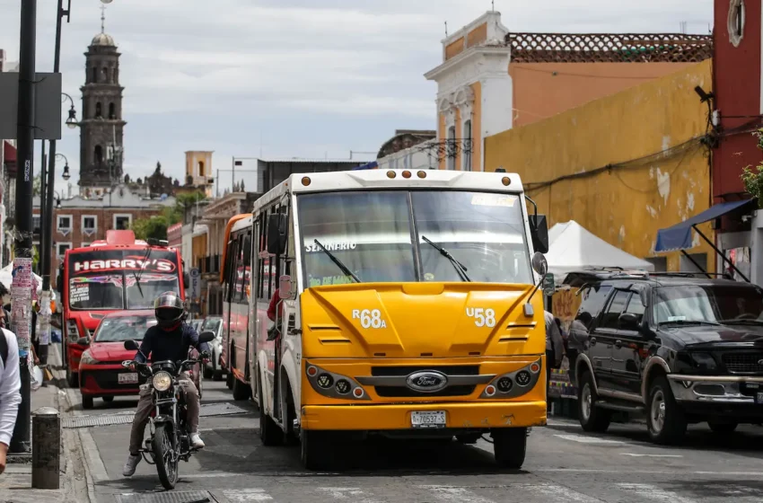  Transporte público de Puebla cambiará de numero de ruta y color
