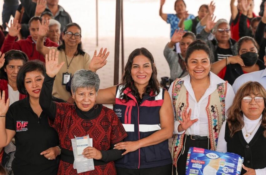  Un apoyo que cambia vidas: Lupita Cuautle beneficia a 161 familias