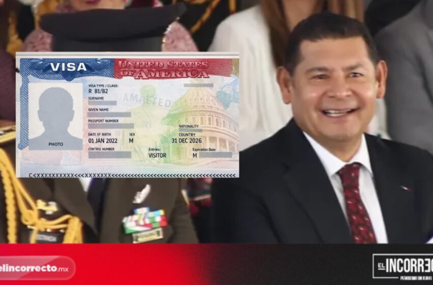 Niega gobierno de Puebla que hayan retirado visa a Armenta