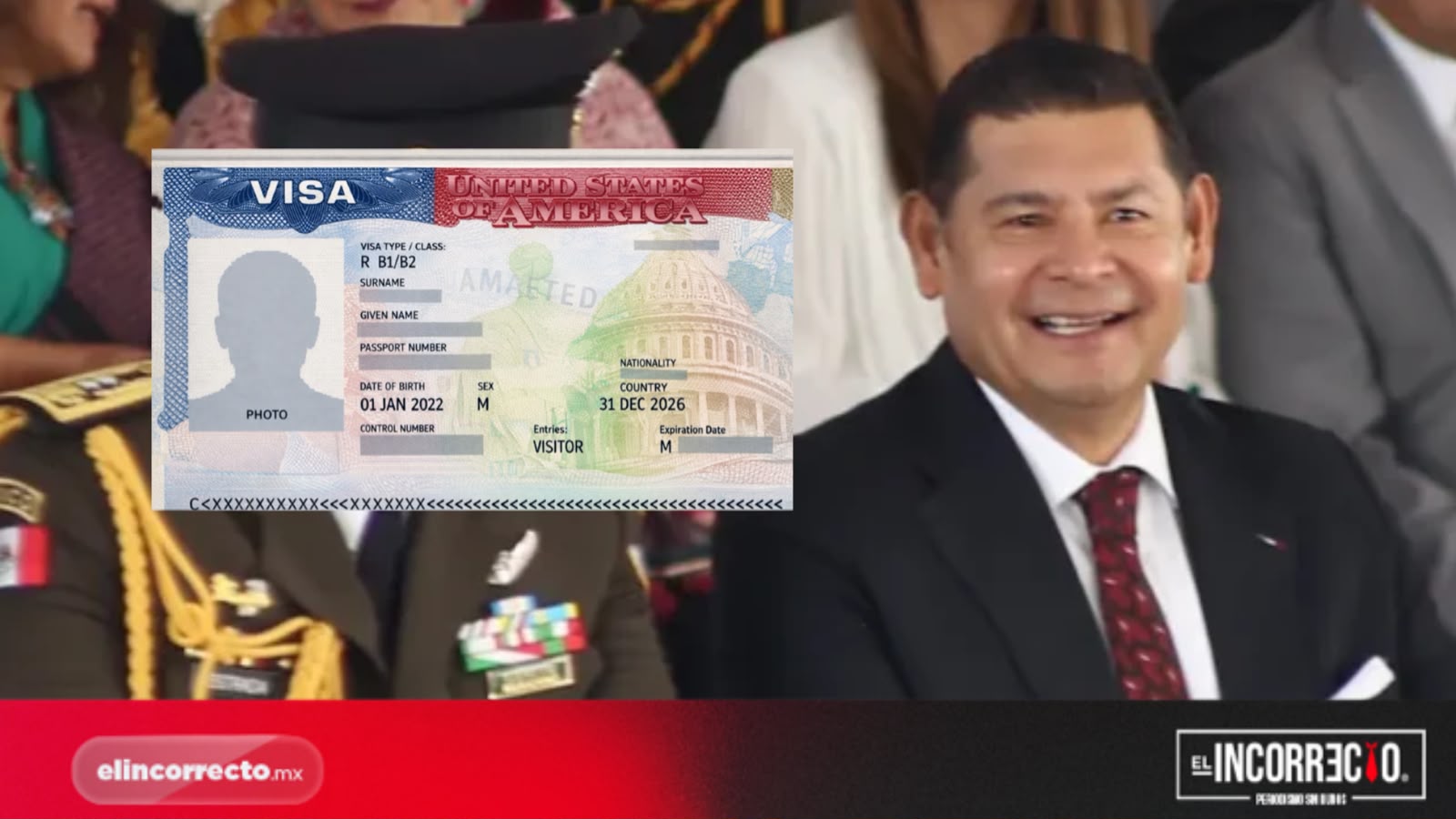 Niega gobierno de Puebla que hayan retirado visa a Armenta