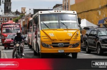 Transporte público de Puebla cambiará de numero de ruta y color