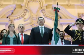 “¡Vivan las madres y familias buscadoras!”, Armenta en su segundo Grito de Independencia