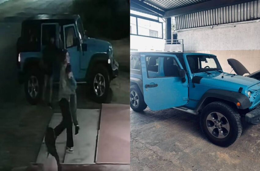  Asaltan a familia en Ocoyucan y roban Jeep Wrangler; GPS lleva a una vivienda
