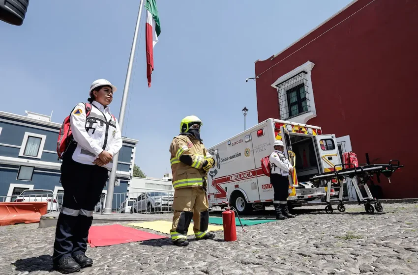  ¿Estás preparado para un sismo? Puebla realizará simulacro con escenario de magnitud 7.7