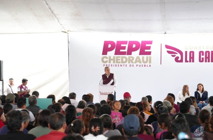  Acerca Pepe Chedraui servicios y acciones de gobierno a habitantes de Santa María Xonacatepec