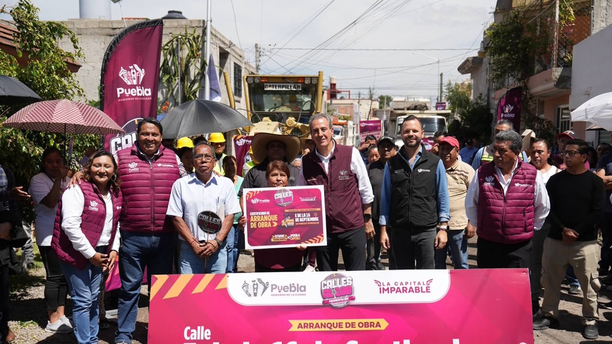 Arranca Pepe Chedraui obras de pavimentación en Guadalupe Hidalgo 2da. Sección