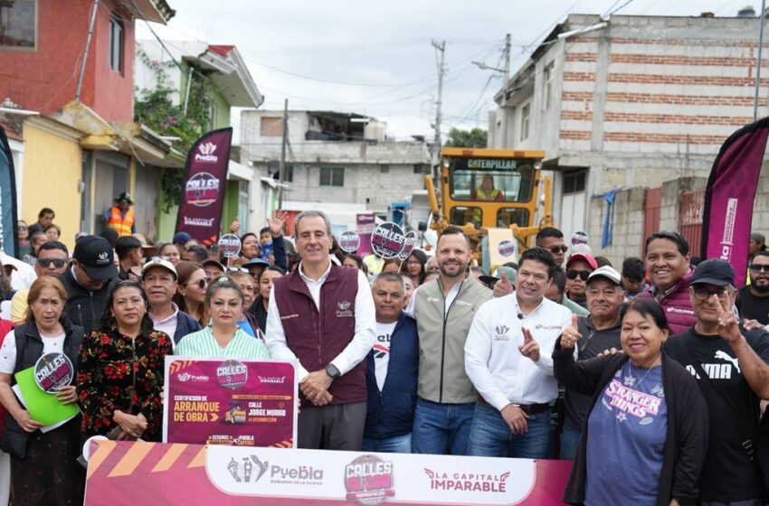  Arranca Pepe Chedraui obras de pavimentación en La Resurrección