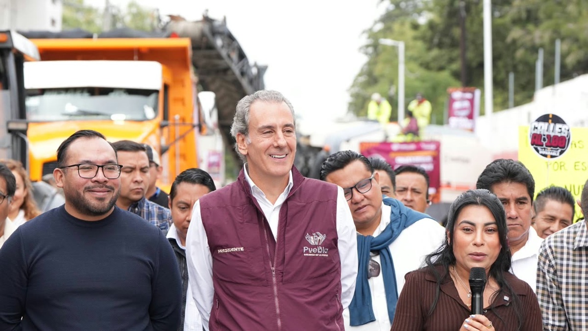 Arranca Pepe Chedraui rehabilitación vial en San Francisco Totimehuacan
