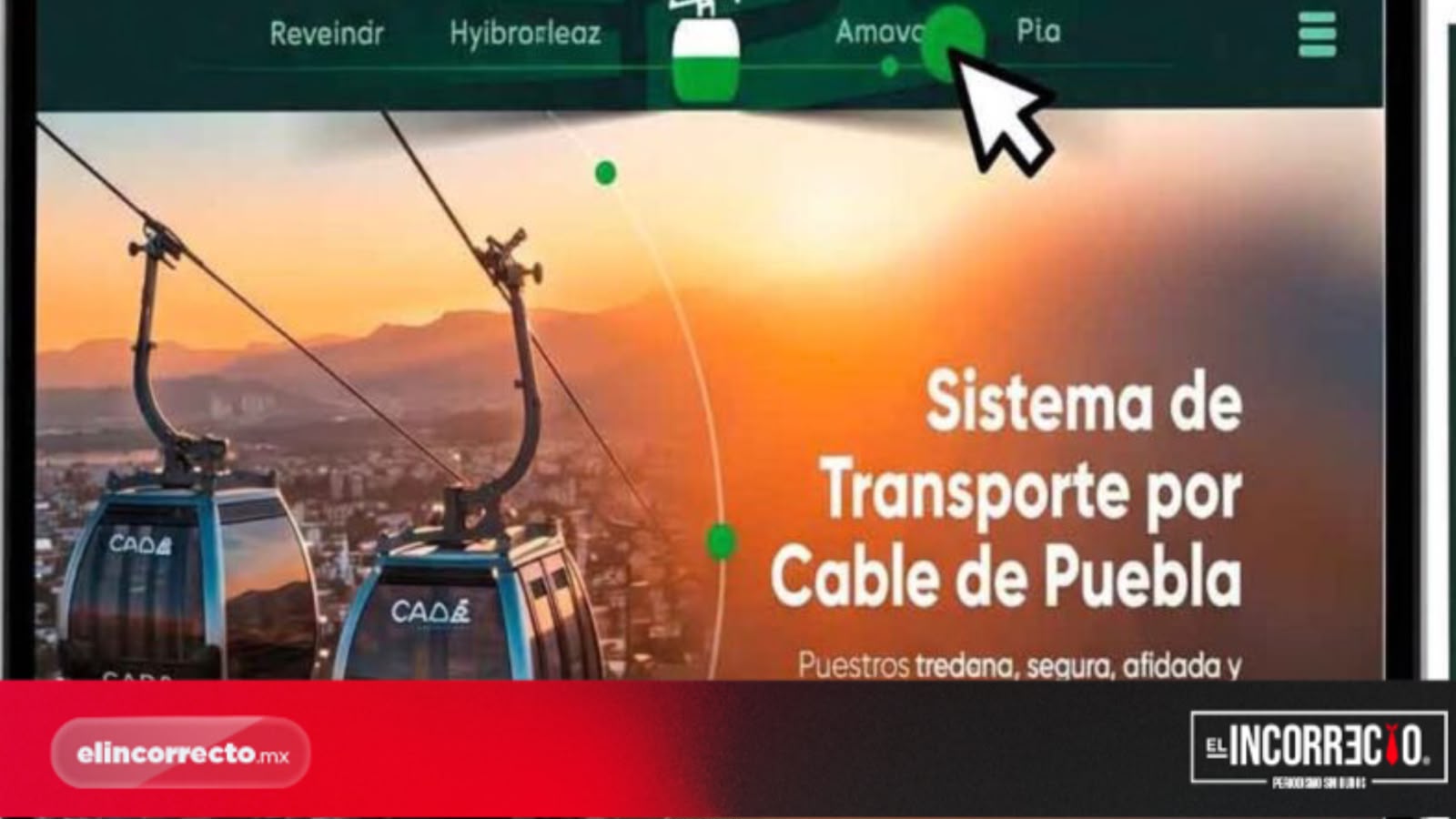 Así podrás consultar toda la información del Sistema de Transporte por Cable; Gobierno lanza micrositio