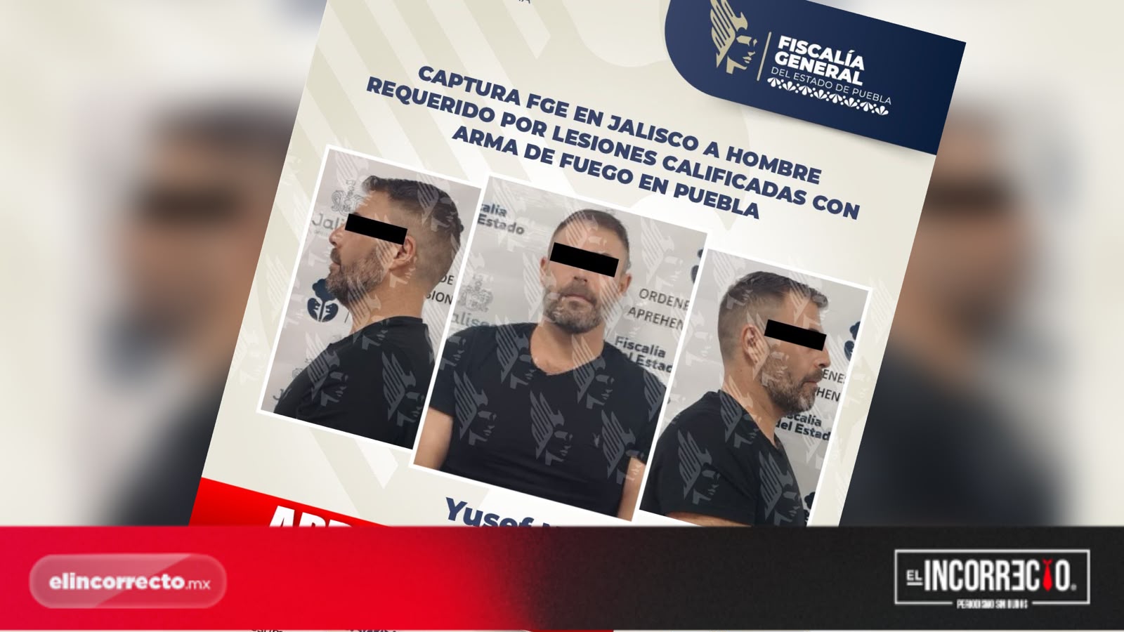 Capturan en Guadalajara a Yusef Tanus