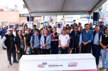 Continúa Lupita Cuautle con el inicio de obras prioritarias y solicitadas por la ciudadanía de San Andrés Cholula