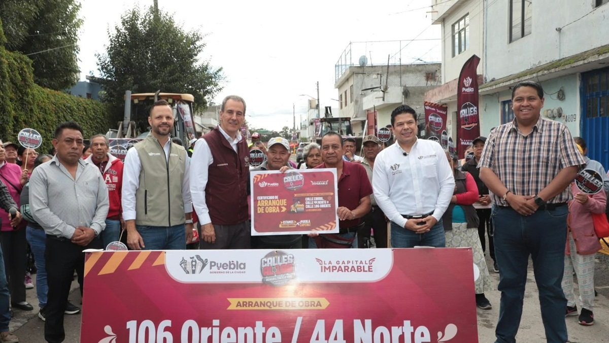 Encabeza Pepe Chedraui trabajos de rehabilitación vial en la Resurrección