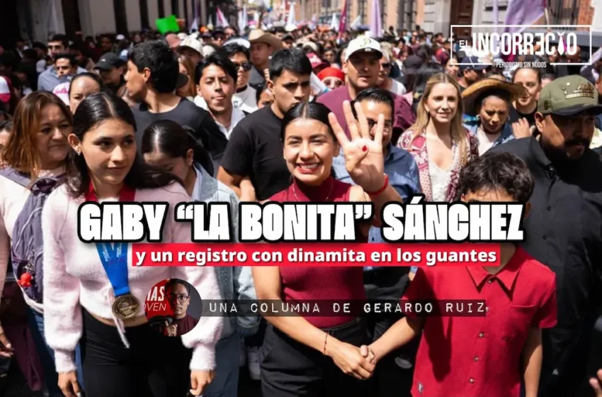  Gaby “La Bonita” Sánchez y un registro con dinamita en los guantes