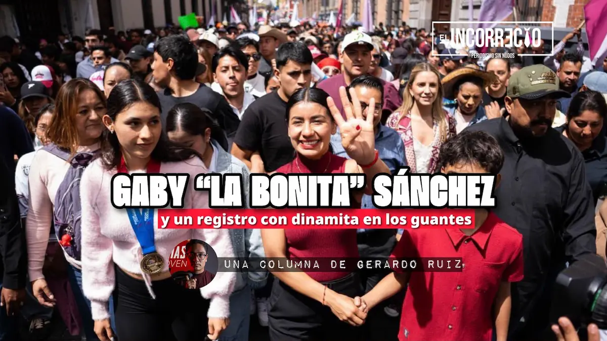 Gaby “La Bonita” Sánchez y un registro con dinamita en los guantes