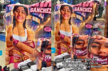 Gaby “La Bonita” Sánchez ya tiene sus propias cobijas en Puebla