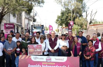 Impulsa Pepe Chedraui obras de mejoramiento vial en Ignacio Romero Vargas
