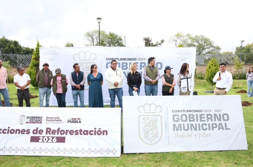  La jornada forma parte de un proyecto piloto de la Megalópolis para mitigar las islas de calor urbanas.
