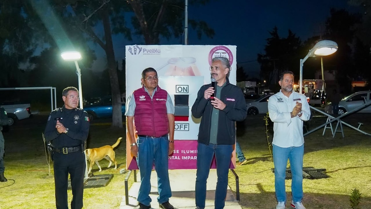 Lleva Gobierno de Pepe Chedraui cobertura total LED a las inspectorías Oasis y Guadalupe Victoria Valsequillo