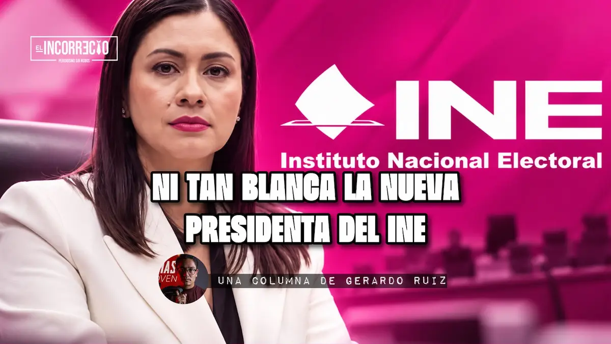 Ni tan Blanca la nueva presidenta del INE