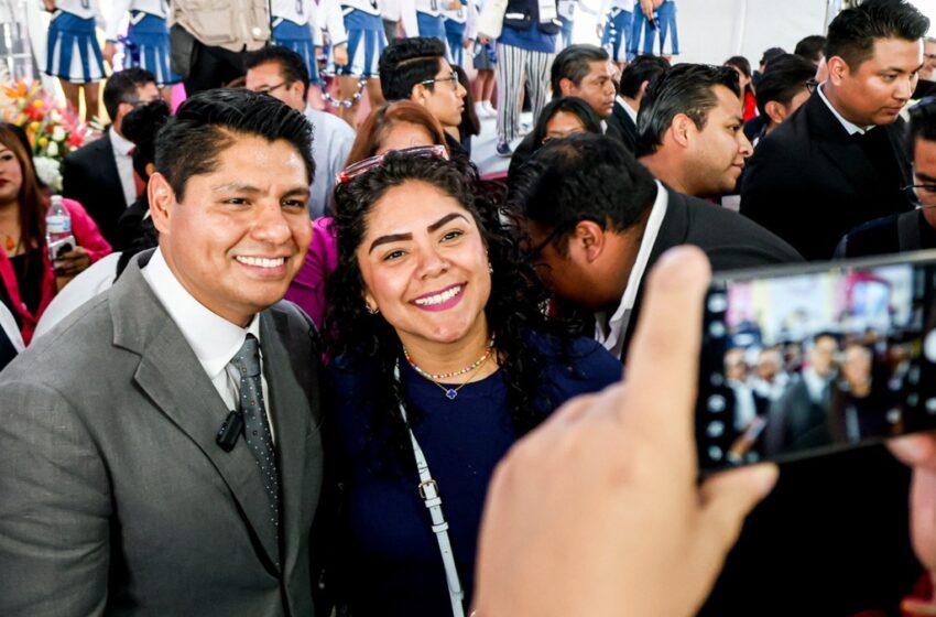  Omar Muñoz rinde Segundo Informe de Resultados ante el pueblo de Cuautlancingo
