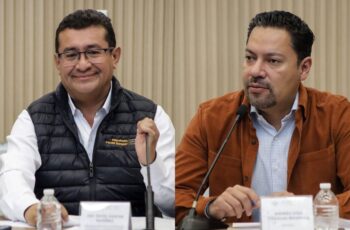 Pavel Gaspar y Andrés Villegas alistan registro para buscar diputación federal