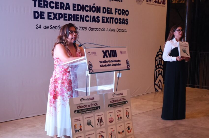  Presenta Gobierno de Pepe Chedraui Estrategia para el Fortalecimiento de la Cultura Ética en la XVIII Sesión Ordinaria de Ciudades Capitales