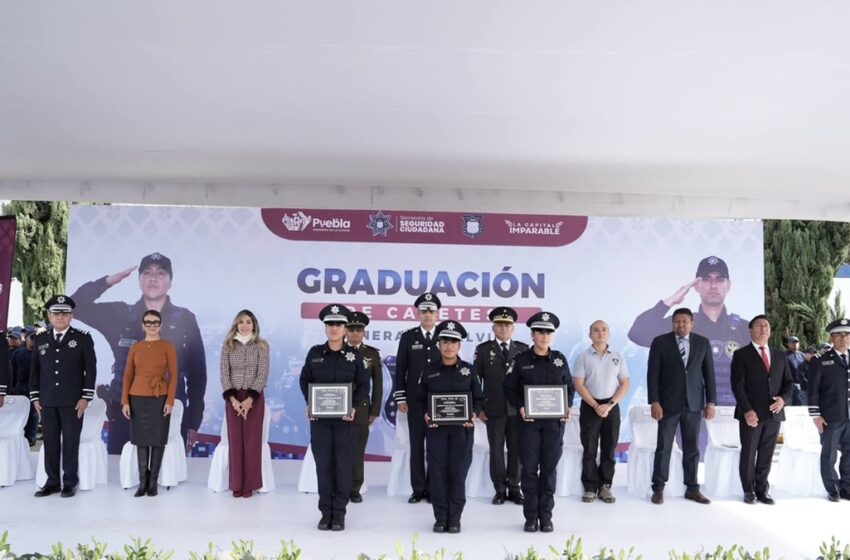  Realiza Gobierno de Pepe Chedraui graduación cadetes de la Academia de Formación y Profesionalización Policial