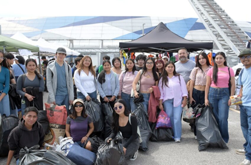  Se suma BUAP a la mejora del medio ambiente a través del Reciclatón