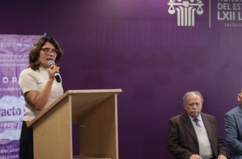 Trabaja Congreso del Estado para contar con entornos libres de violencia para las familias