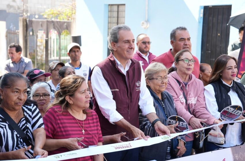  Entrega Pepe Chedraui obra de pavimentación en la colonia Guadalupe Hidalgo 2da. Sección