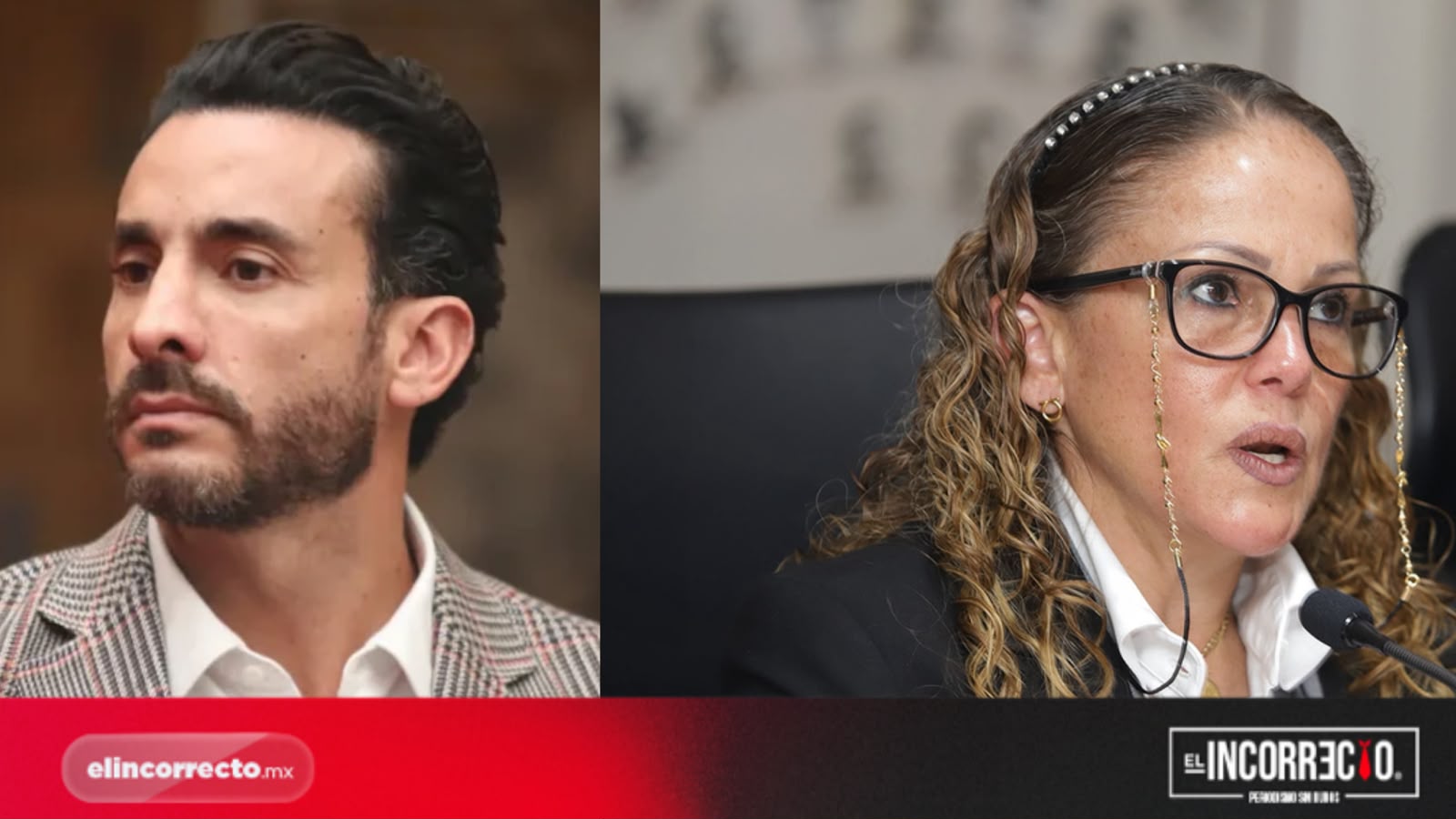 Exhiben a Toño López y Olga Lucía Romero en medios nacionales