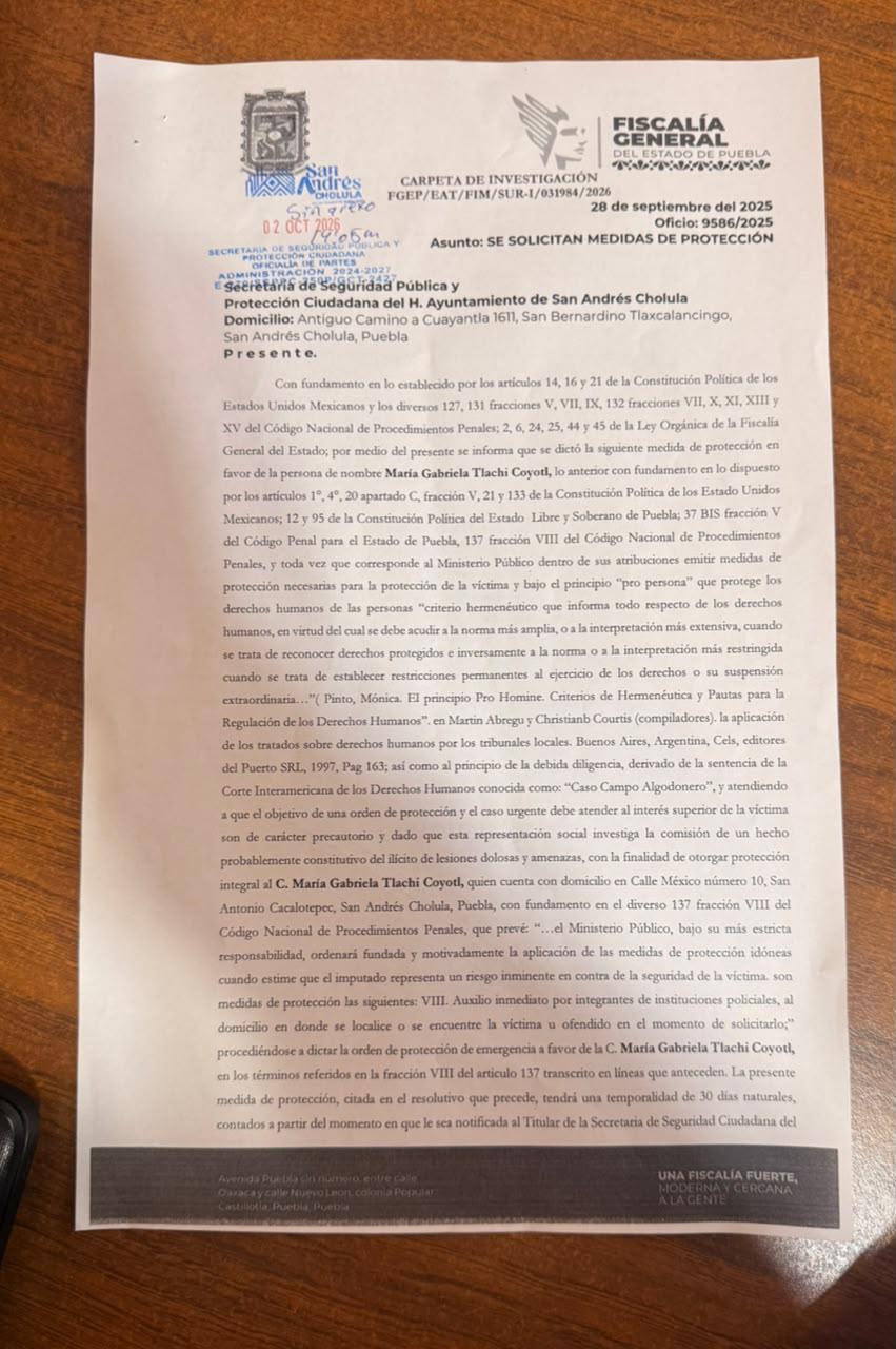 Denuncian por acoso digital a aspirante del PAN a alcalde de San Andrés Cholula