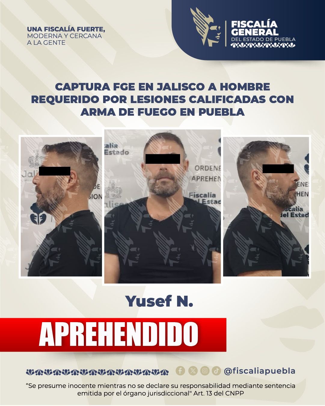 Capturan en Guadalajara a Yusef Tanus