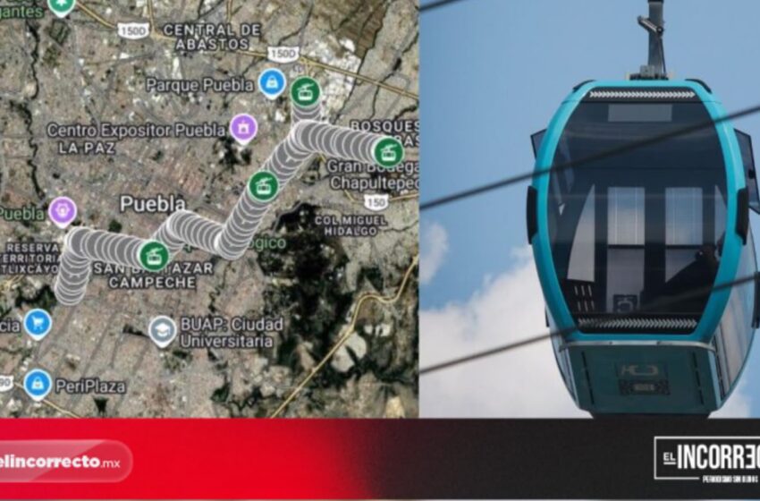  Aquí puedes consultar los permisos y mapas del Sistema de Transporte por Cable
