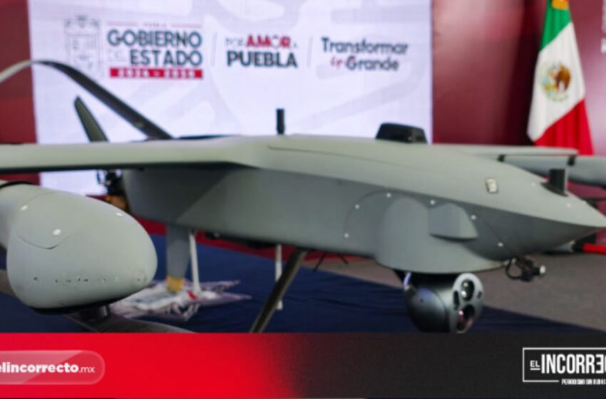  Estos son los drones de largo alcance para blindar la autopista México-Puebla