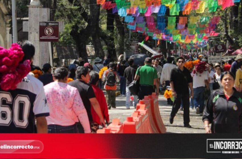  Esperan más de 95 mil visitantes en el Panteón Municipal por Todos Santos