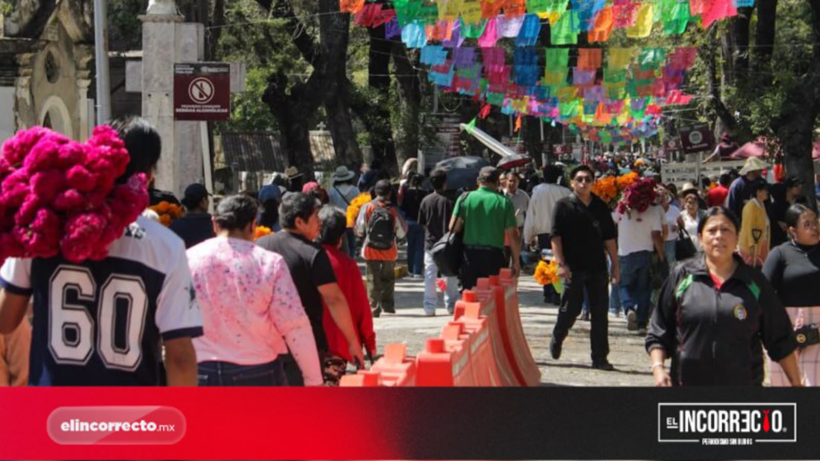 Esperan más de 95 mil visitantes en el Panteón Municipal por Todos Santos