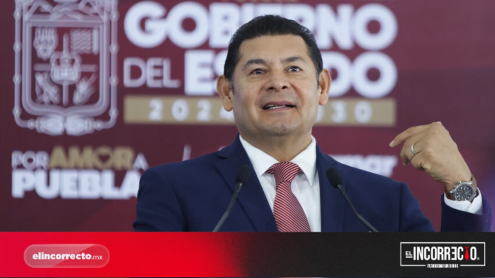 Exige Armenta a partidos políticos en Puebla cierren la puerta a criminales rumbo a las elecciones de 2027