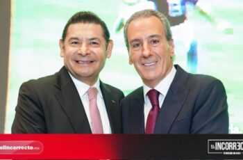 Armenta acompaña a Pepe Chedraui en su segundo informe; destaca inversión de Grupo Carso