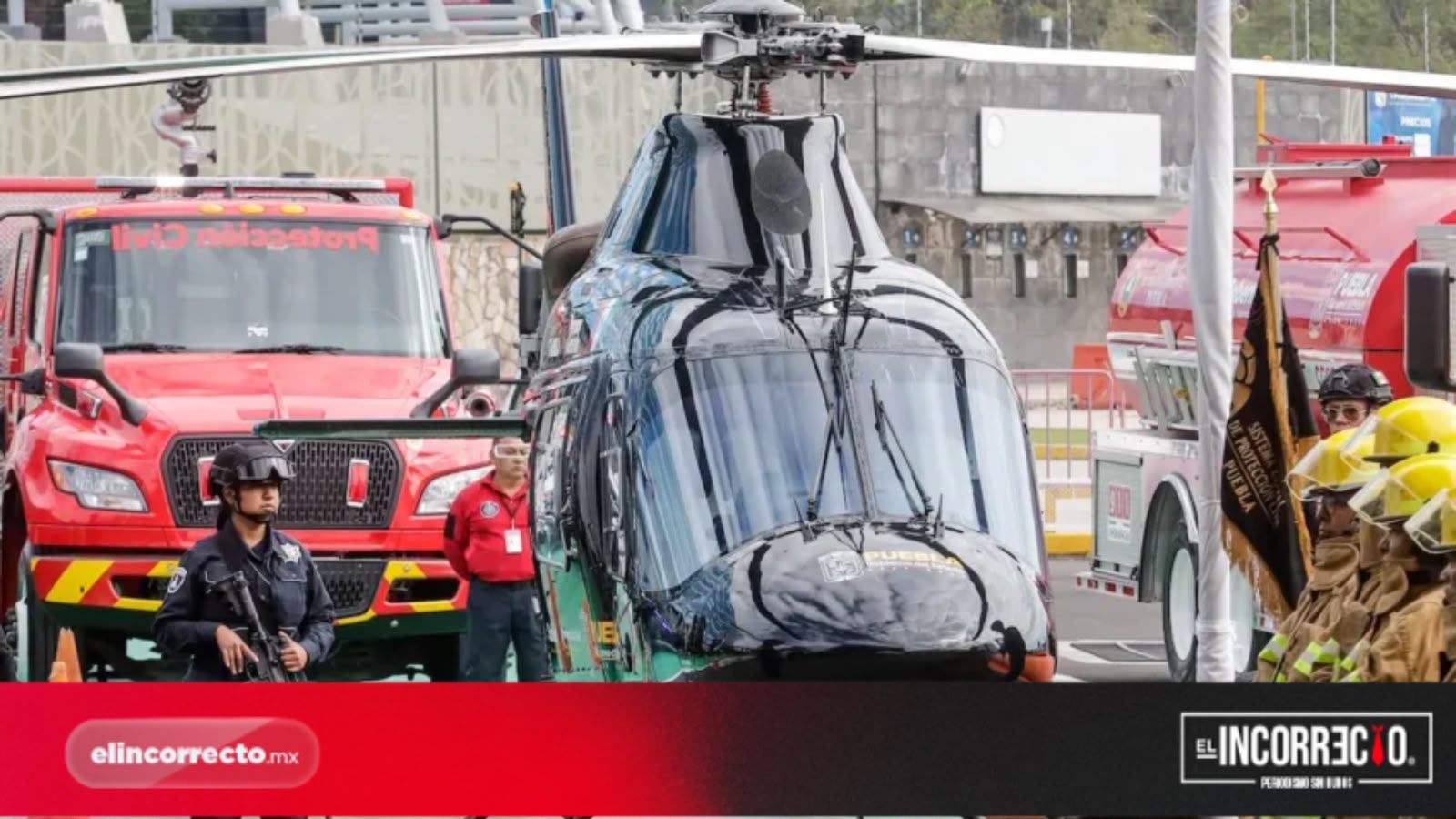 Helicóptero Leonardo del Gobierno de Puebla costó 115.7 mdp; se adquirió por adjudicación directa
