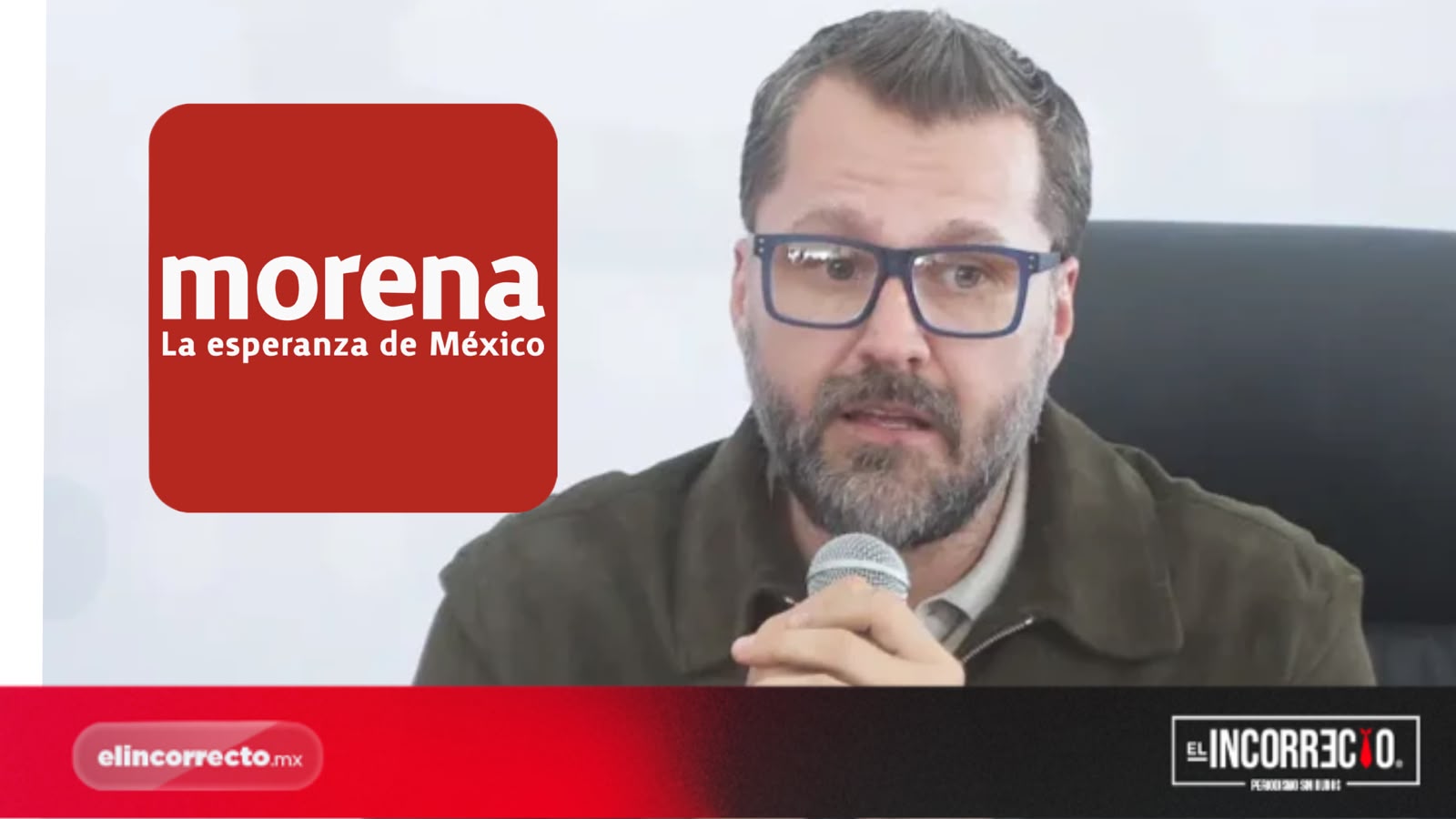 Juan Carlos Natale se registra para buscar la candidatura de Morena a la alcaldía de Puebla
