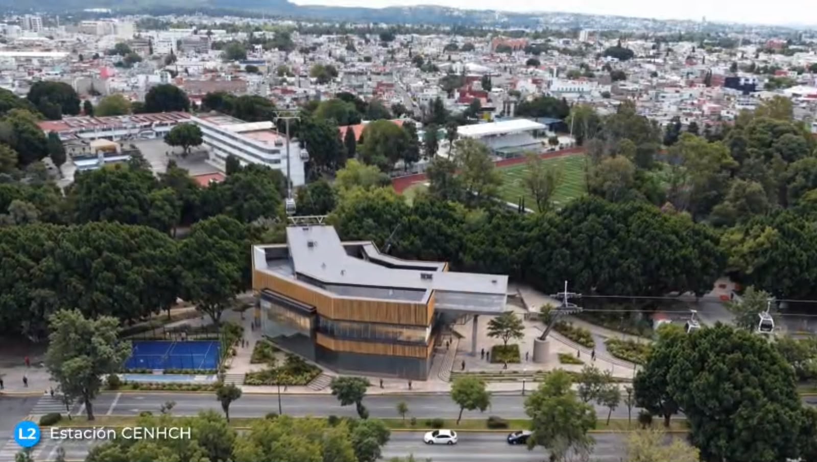 Así lucirá el Sistema de Transporte por Cable de Puebla