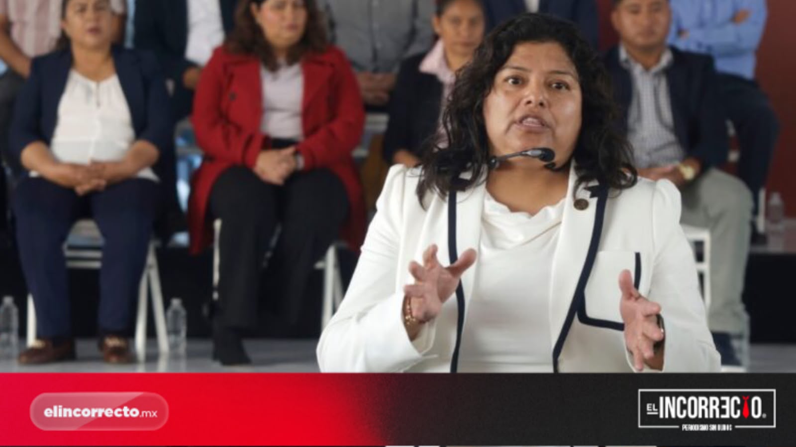 Karina Pérez Popoca amenaza con renunciar a Morena por inconformidades con proceso interno