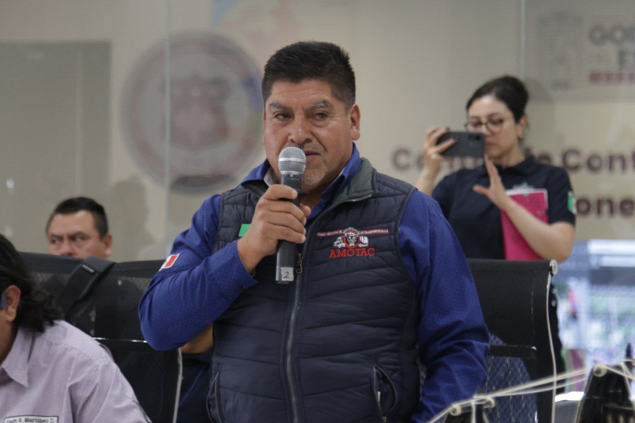 Custodiará Policía Estatal a transportistas en la México-Puebla para frenar asaltos, tras acuerdo entre la SSP y AMOTAC