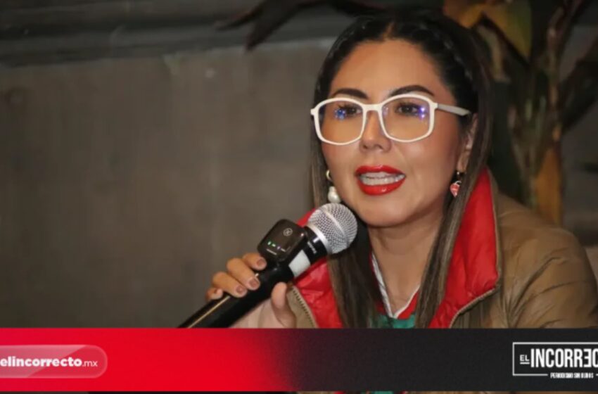  Genoveva Huerta levanta la mano para buscar la alcaldía de Puebla en 2027