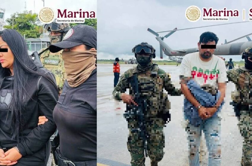  Detienen a El Semáforo del CJNG aludido por la mujer de Cholula en operativo naval